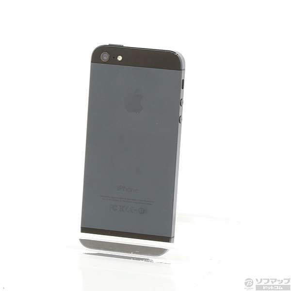 中古】iPhone5 64GB ブラック MD662J／A SoftBank [2133012264929