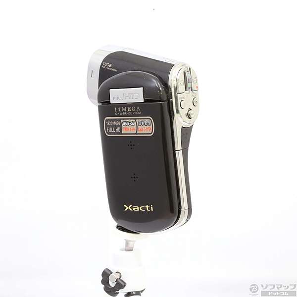 中古】Xacti DMX-CG110 (K) (1430万画素／5倍ズーム／フルHD／ブラック