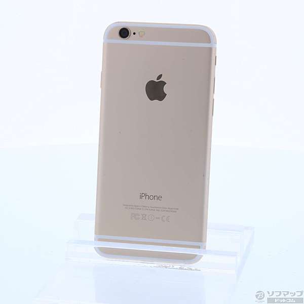 中古】iPhone6 64GB ゴールド MG4J2J／A SoftBank [2133012288826 