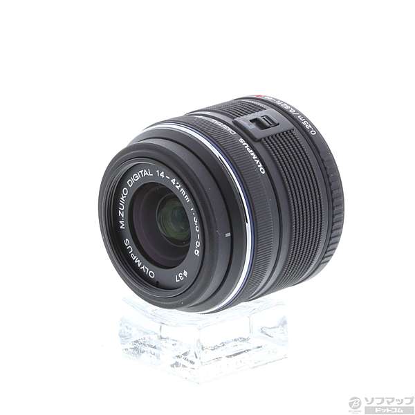 中古 展示品 M Zuiko Digital 14 42mm F3 5 5 6ii R レンズ ブラック リコレ ソフマップの中古通販サイト