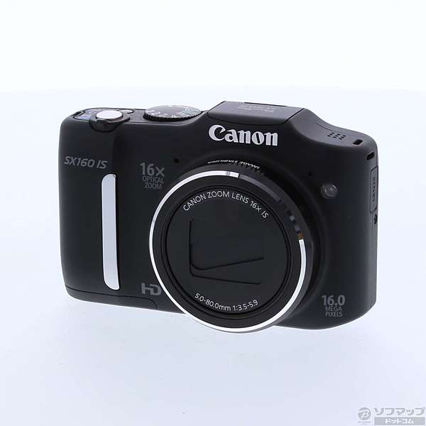 PowerShot SX160 IS (1600万画素／16倍／SDXC)