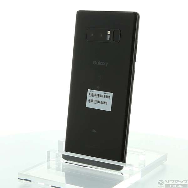 中古 Galaxy Note8 64gb ミッドナイトブラック Scv37 Au リコレ ソフマップの中古 通販サイト