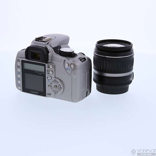 販売値下げ 【中古】キヤノン Canon EOS KISS デジタル N シルバー レンズキット デジタルカメラ