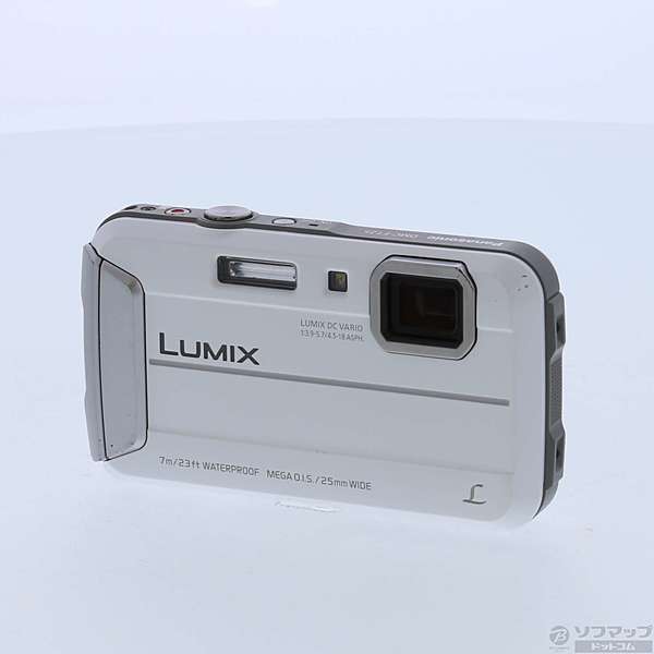 LUMIX DMC-FT25-W (1610万画素／4倍／ホワイト／SDXC)