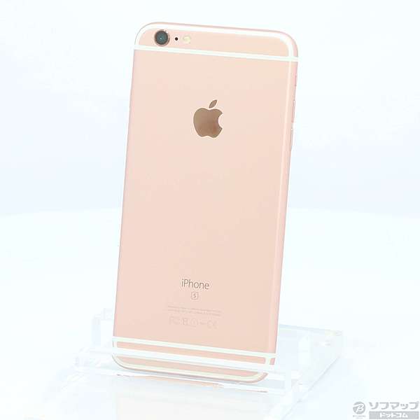 中古】iPhone6s Plus 64GB ローズゴールド NKU92J／A docomoロック解除