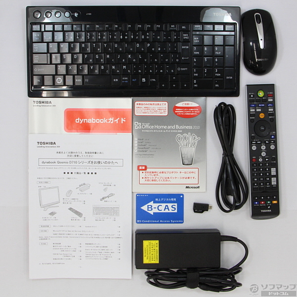 TOSHIBA PD710T6ABFB dynabook Qosmio D710/T6AB Core i5 460M 2.53GHz 4GB 1.0TB■1週間保証