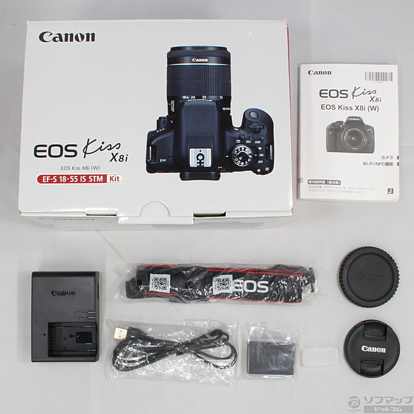 中古 Eos Kiss X8i Ef S18 55 Is Stm レンズキット リコレ ソフマップの中古通販サイト