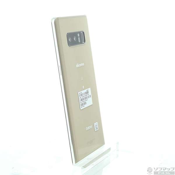 中古】GALAXY Note8 64GB メープルゴールド SC-01K docomo