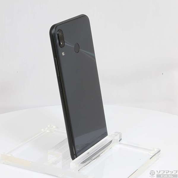 中古】ZenFone 5Z 128GB シャイニーブラック ZS620KLBK128S6 SIMフリー