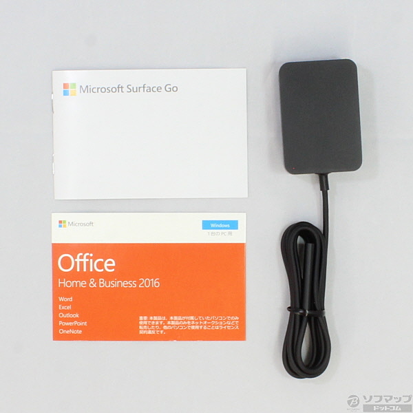 Surface Go 〔Pentium 4415Y／8GB／SSD128GB〕 MCZ-00014 シルバー 〔Office付〕