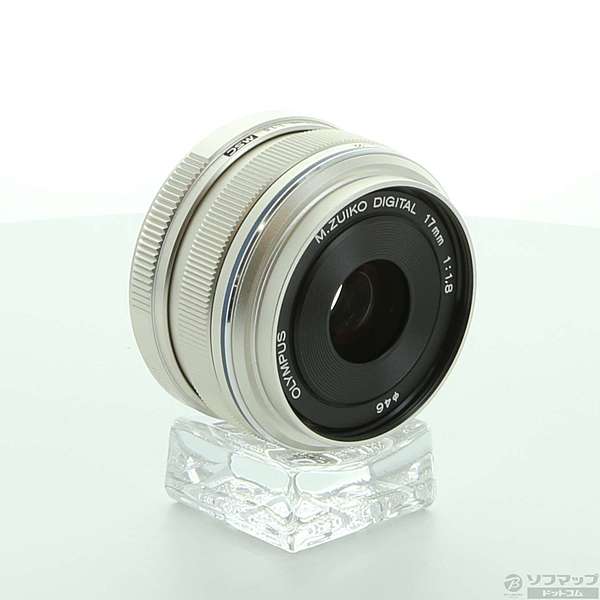 中古】M.ZUIKO DIGITAL 17mm F1.8 (レンズ／シルバー) (μ4／3