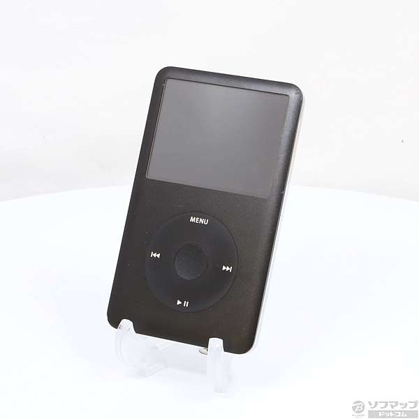 iPod classic MB147J A ブラック (80GB)中古・美品 - ポータブルプレーヤー