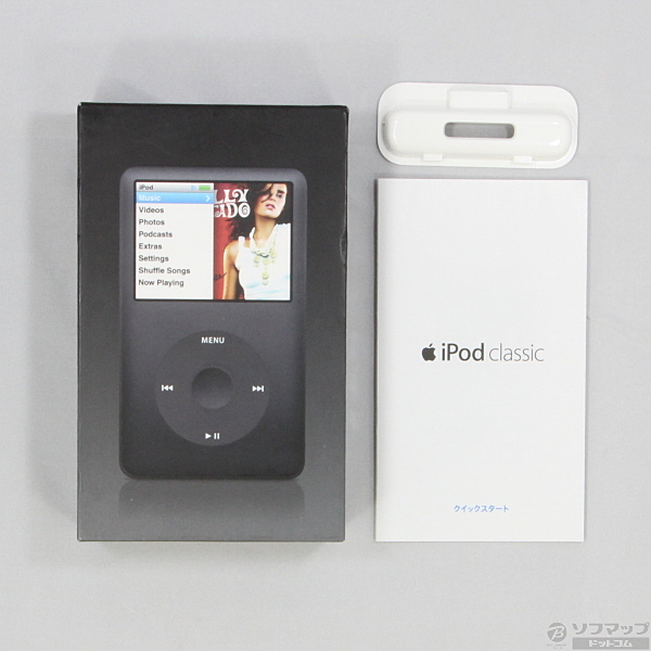 Apple iPod classic 80G 黒 ブラック MB147J A - ポータブルプレーヤー