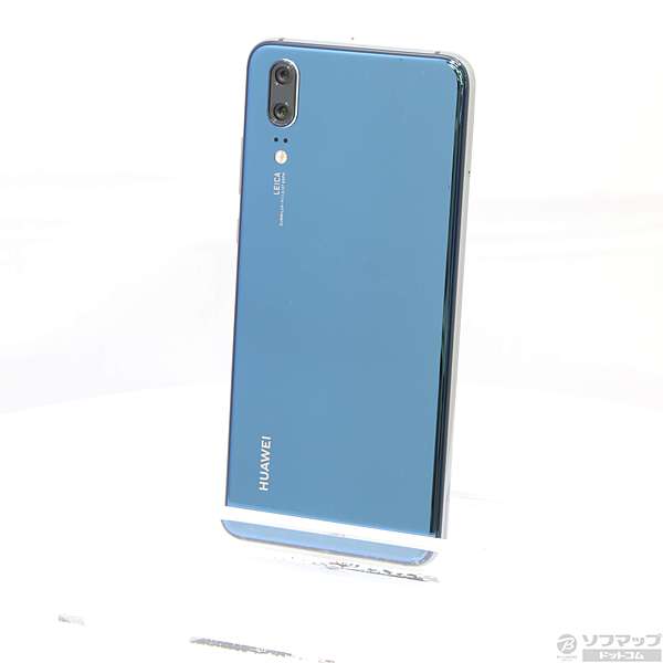 中古】ナイトセール対象品 HUAWEI P20 128GB ミッドナイトブルー