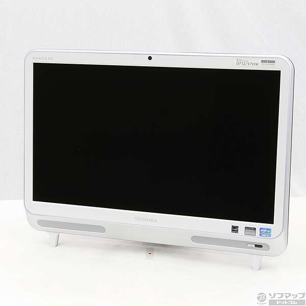 ナイトセール対象品 dynabook REGZA PC D712／V7HW PD712V7HBMW リュクスホワイト 〔Windows 8〕  〔Office付〕