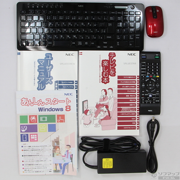 中古】VALUESTAR N VN770／JS6R PC-VN770JS6R クランベリーレッド