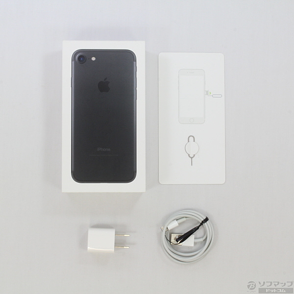 中古】iPhone7 128GB ブラック MNCK2J／A auロック解除SIMフリー [2133012665122] -  リコレ！|ビックカメラグループ ソフマップの中古通販サイト