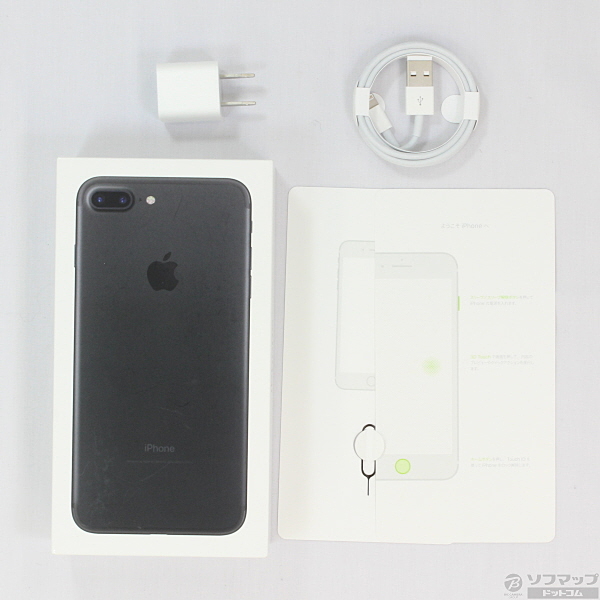 中古】セール対象品 iPhone7 Plus 32GB ブラック MNR92J／A docomo