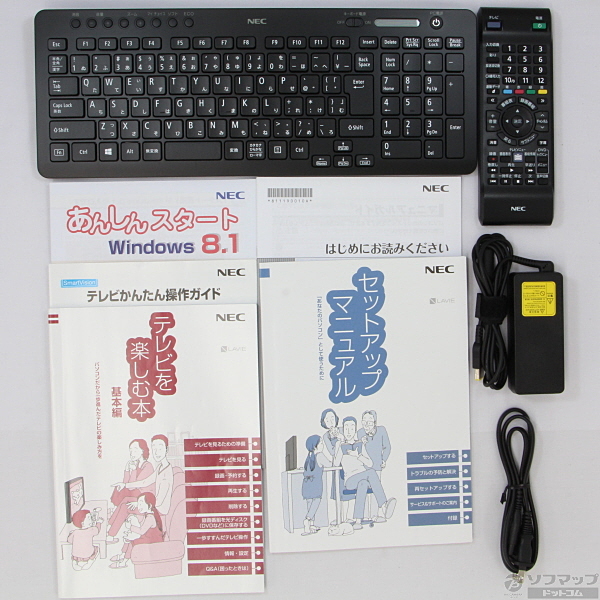 LAVIE Desk All-in-one DA370／BAB PCDA370BAB ブラック 〔Windows 8〕