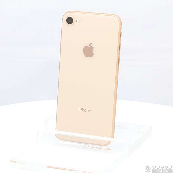新品 SIMフリー iPhone8 Plus 64GB ゴールド Gold au