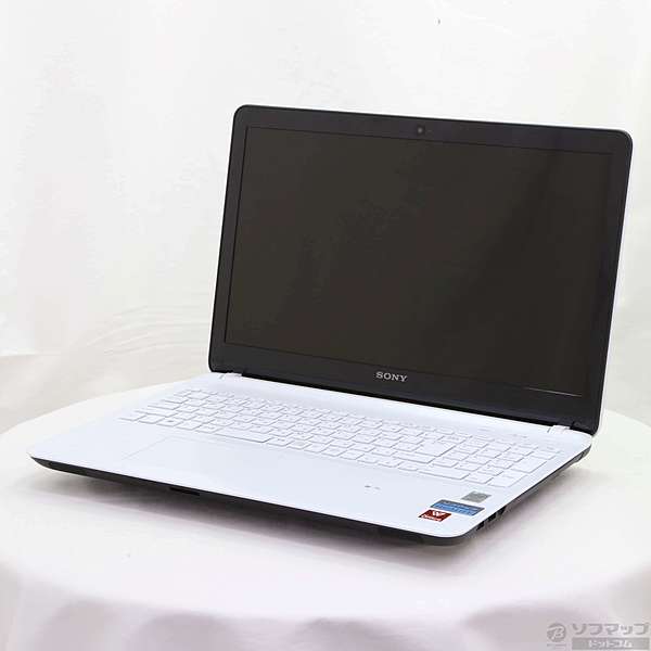 中古】VAIO Fit 15E SVF15318DJW ホワイト 〔Windows 8〕 〔Office付 ...