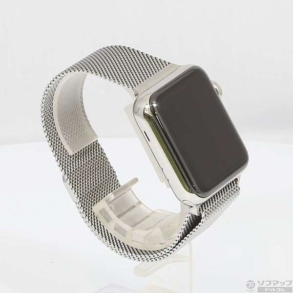 中古】Apple Watch Series 2 38mm ステンレススチールケース 