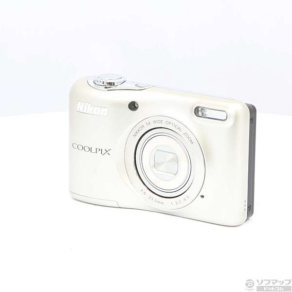 中古】COOLPIX L30 (2005万画素／5倍／シルバー／SDXC) [2133012732169