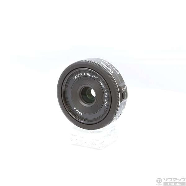 中古 Canon Ef S 24mm F2 8 Stm Ef S2428stm レンズ リコレ ソフマップの中古通販サイト