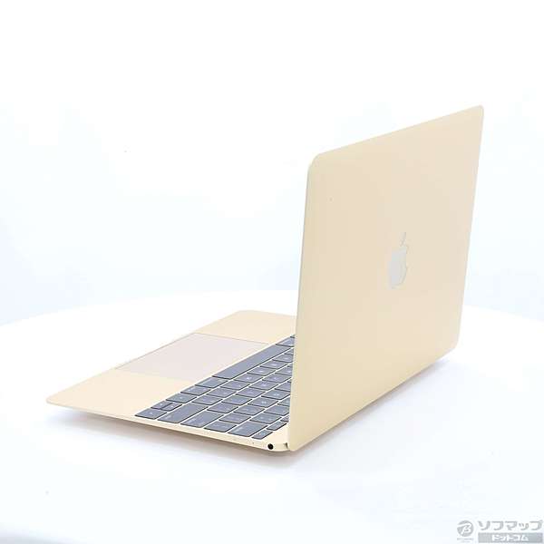 中古】MacBook MK4M2J／A Core_M 1.1GHz 8GB SSD256GB ゴールド