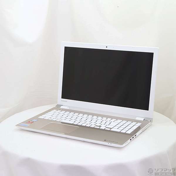 東芝 ノ−トパソコンPT55BGP-BJA2 (サテンゴールド) 展示 開梱品 中古】dynabook T55／BG PT55BGP-BJA2 サテンゴールド 〔Windows 10