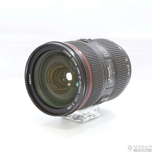 中古 Canon Ef 24 70mm F2 8l Ii Usm レンズ リコレ ソフマップの中古通販サイト