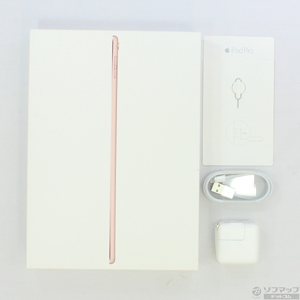 中古】iPad Pro 9.7インチ 256GB ローズゴールド MLYM2J／A SIMフリー