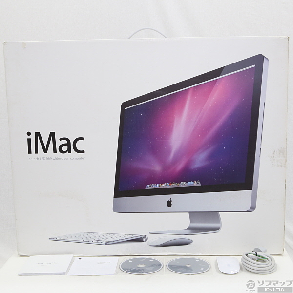 中古】iMac MC510J／A Core_i3 3.2GHz 8GB HDD1TB 〔10.6 SnowLeopard