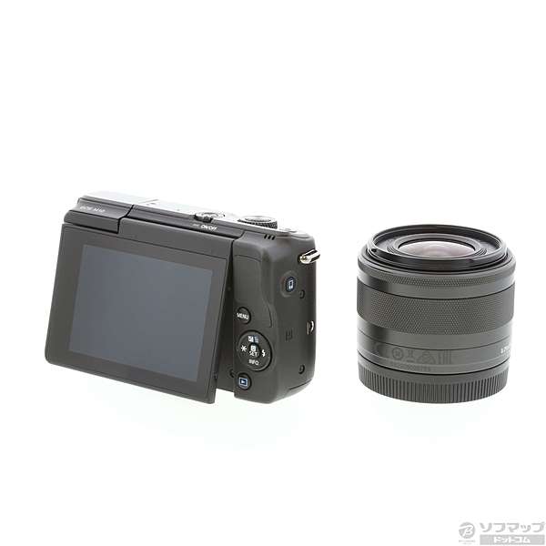 中古】EOS M10 EF-M 15-45 レンズキット BK (1800万画素／ブラック 