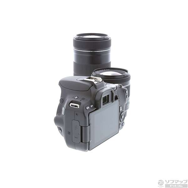 中古】EOS Kiss X9 ブラック ダブルズームキット [2133012957593