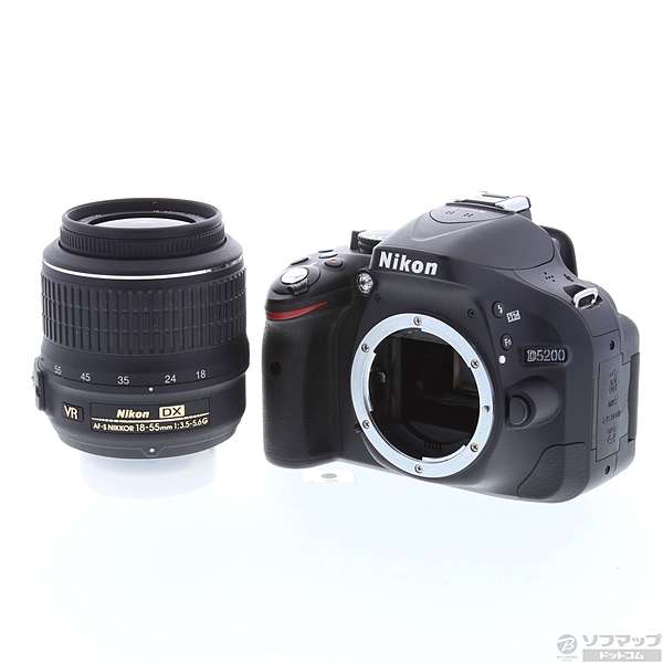 配信元【HIRAKU様専用】 Nikon D5200 18-55VR レンズキット デジタルカメラ