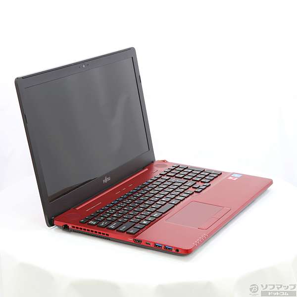 中古】LIFEBOOK AH42／B2 FMVA42B2R ルビーレッド 〔Windows 10