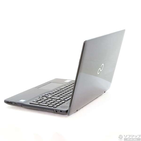 中古】LIFEBOOK AH46／X FMVA46XBC シャイニーブラック 〔Windows 10