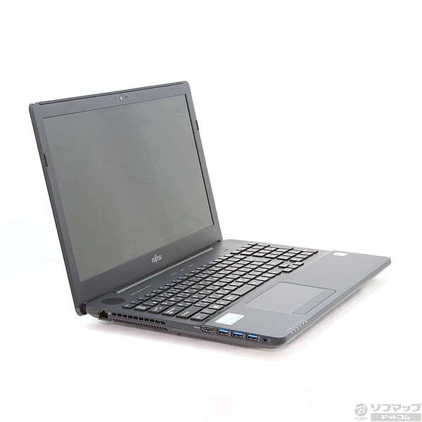 中古】LIFEBOOK AH46／X FMVA46XBC シャイニーブラック 〔Windows 10