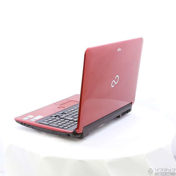 中古】LIFEBOOK AH56／C FMVA56CRC ルビーレッド 〔Windows 7