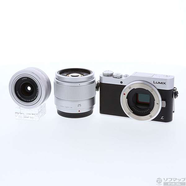 LUMIX ダブルレンズキット DC-GF9W シルバー (DC-GF9W-S)／DCGF9W／