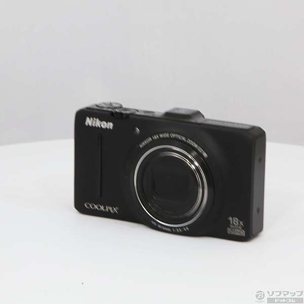 Nikon COOLPIX 18倍光学ズームデジタルカメラ S9300 ブラック 中古