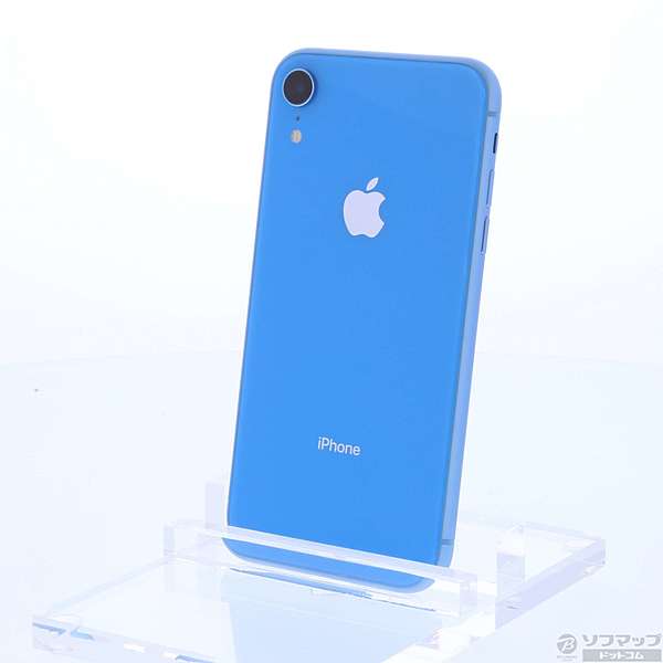 中古】iPhoneXR 64GB ブルー MT0E2J／A SIMフリー [2133013067598 