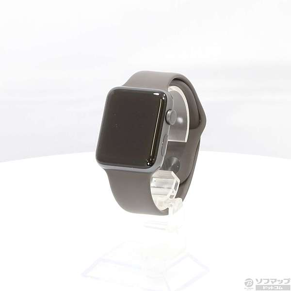 中古】Apple Watch Series 3 GPS 42mm スペースグレイアルミニウム ...