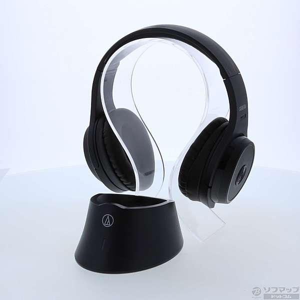 中古】セール対象品 ATH-DWL500 BK (ワイヤレスヘッドホン