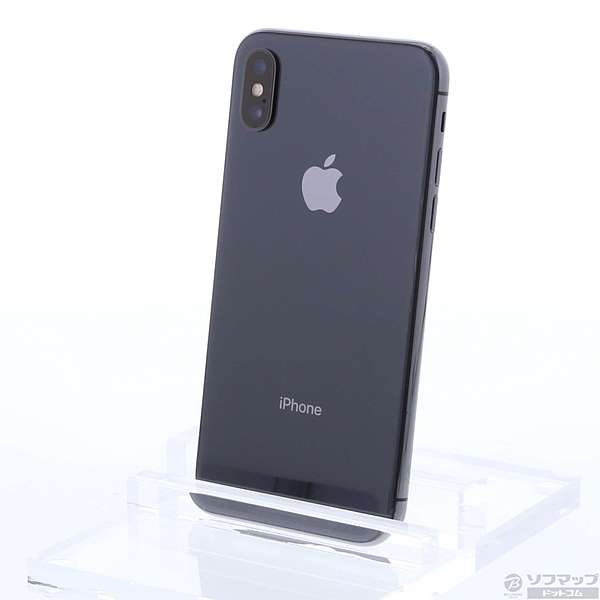 中古】iPhoneX 256GB スペースグレイ NQC12J／A auロック解除SIMフリー