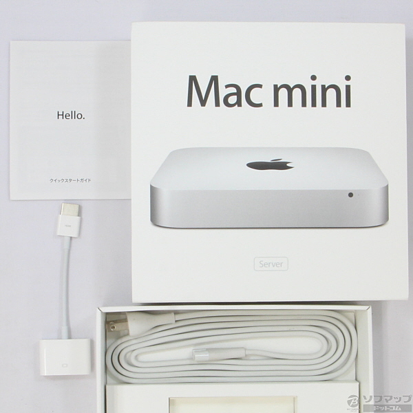 中古】Mac mini Late 2012 MD389J／A Core_i7 2.3GHz 8GB HDD2TB