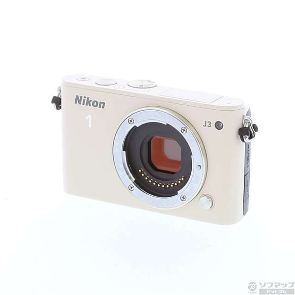 Nikon 1 J3 ボディ ホワイトスマホ/家電/カメラ