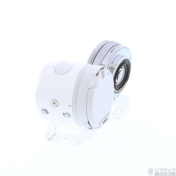 中古】OLYMPUS AIR A01 14-42mm EZレンズキット ホワイト／A011442MMEZ