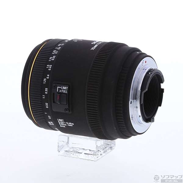 中古】SIGMA AF 70mm F2.8 EX DG MACRO (Nikon用) (レンズ